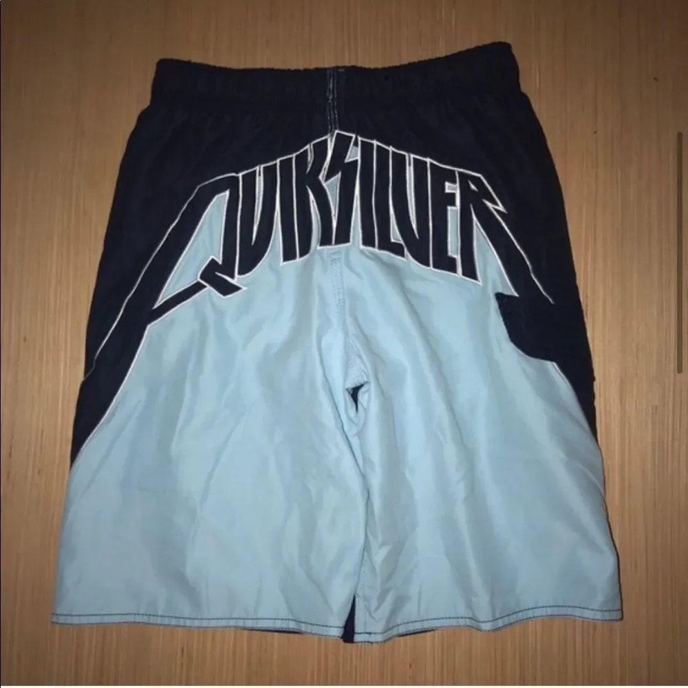Quiksilver Blue Swimsuit Board Shorts